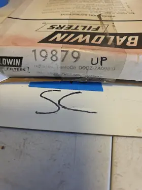 19879 Baldwin Filter Heavy Duty Transmission Hydraulic Genuine Oe Replacement