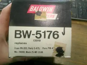 Baldwin Bw-5176 1 Coolant Filter Made In Usa Fits Mack Bases