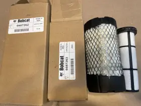 6687263 Bobcat P628323 6687262 Air Filter Kit Oem Loaders Mt52 Mt55 Mt85 6687263 Bobcat P628323 6687262 Air Filter Kit Oem Loaders Mt52 Mt55 Mt85