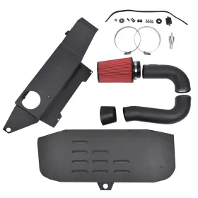 Brisunshine Priqcw6bekn Cold Air Intake Kit Replacement High Flow Aluminum System With Filter