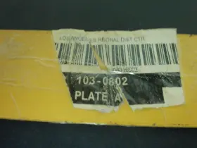 103-0802 Cat - Bracket Plate Catbx7
