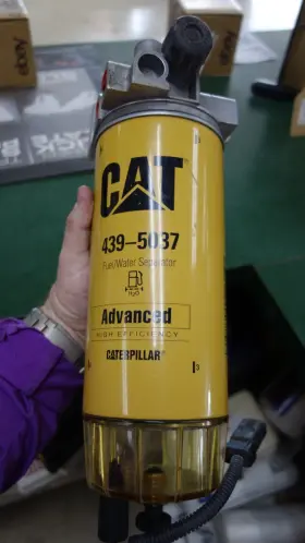 439-5037 Cat New Oil Water Separator Diesel Filter And Housing 4395037