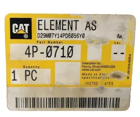 Cat 4p-0710 New Caterpillar Engine Air Filter Manufacturing Equipment Free Shipping