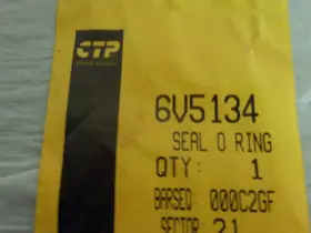6v5134 Cat - Seal O-ring Catbx10 6v5134 Cat - Seal O-ring Catbx10