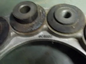 9d6889 Cat - Drive Shaft Plate Catbx7 #2