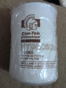400hs-30 Cim-tek Filtration Hydrosorb Ii Pump Filter 70065 400hs Type 2 400hs-30 Cim-tek Filtration Hydrosorb Ii Pump Filter 70065 400hs Type 2