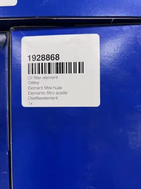 1928868 Donaldson Paccar Oil Filter Element X8 New In Box 1928868 Donaldson Paccar Oil Filter Element X8 New In Box