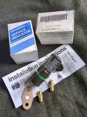 Ms53063-3 Donaldson 1x Military Vehicle Dash Mount Air Filter Service Indicator New Mib Ms53063-3 Donaldson 1x Military Vehicle Dash Mount Air Filter Service Indicator New Mib