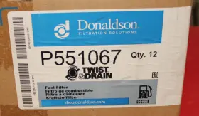 P551067 Donaldson Fuel Filter Lot Of 10 Fast Free Shipping