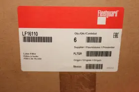 5839lf16110 Fleetguard Lf16110 Lube Filter Case Of 6 Fast Free Shipping Mack