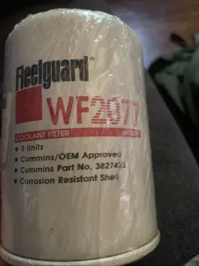 Wf2077 Fleetguard Coolant Filter Part# - New