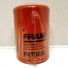 P4102a Fram Secondary Fuel Spin-on Filter With O-ring Pn