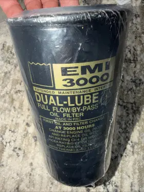 Getopauto Emi3000 New Sealed Emi 3000 Dual-lube Full Flow/by-pass Oil Filter 11-9182