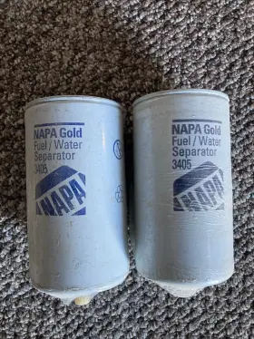 3405 Gold Napa Fuel Filter X2