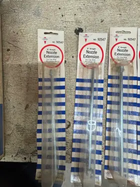 92547 Lincoln 8 Inch Nozzle Extension 9w. Lot Of 9 Tote 101 #2