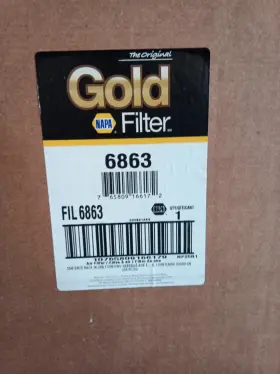 6863 Napa Gold Air Filter New
