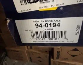 94-0194 Napa Ch8254 Cv Axle