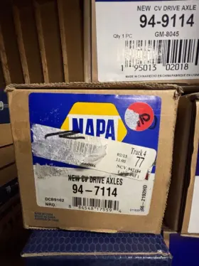 94-7114 Napa Fd8275 Cv Axle