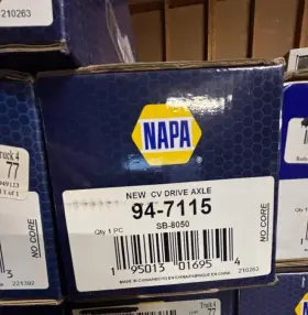 94-7115 Napa Sb8050 Cv Axle 94-7115 Napa Sb8050 Cv Axle