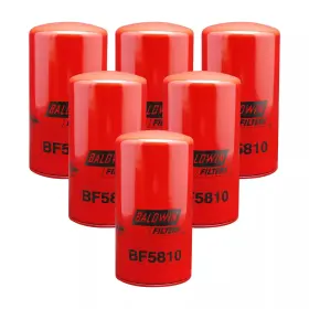23518482 P&f Bf5810x6 Bf5810 Baldwin Fuel Filter Pack Of 6 Replace Detroit Diesel