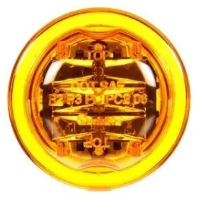 10275y Parts Express Led Marker Light 2.5 Inch - Yellow 8 Diode