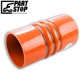 Partstop 5611540080 Silicone Hose F01613s09 4 Inch X 8 2 Hump 3 Ring Fits Freightliner And Internatio