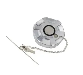 Partstop 600180 Aluminum Fuel Cap 4 Inch 8 Nspf Locking Vented For Mack And International Trucks Hea