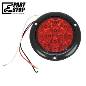 Partstop F00858s125 Led Trailer Tail Light With Grommet And Plug 4 Function Stop Turn