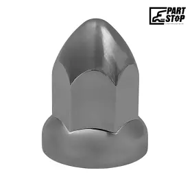 Partstop Flg007 Chrome Abs Wheel Cover Kit Push On 33mm Fits 20 22.5 24.5 Wheels Flg 00