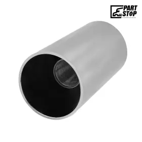 Partstop Flg008 Silver Wheel Cover Kit Thread On 33mm Fits 20 22.5 24.5 Wheels Flg 008