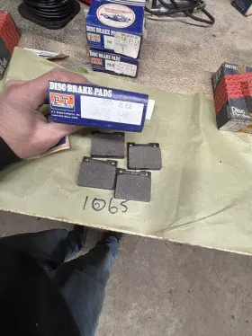 7065d44 Pt Brake Linings Pads Read The Listing Please Inch . D44 9w
