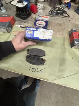 7088d115 Pt Brake Linings Pads Read The Listing Please Inch . D115 9w