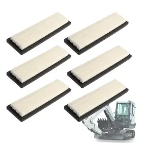Riyhch 7176099 6 Pcs Fresh Air Cab Filter For Bobcat Loader T630 A770 S450