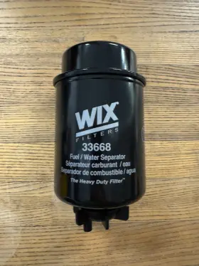 33668 Wix Fuel Water Separator Filter Brand New