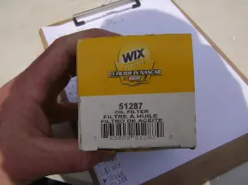 51287 Wix Genuine Oil Filter Lot Of 2