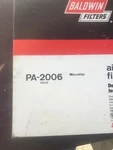 Baldwin PA2006 Air Element Free Shipping. Fixed Price $18.50.