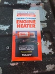 New Old Stock Zerostart # 810-0101 Therm-o-pump Engine Heater 120V 1000W. Fixed Price $39.95.