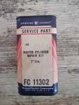 Wagner FC11302 Master Cylinder Repair Kit 1949-51 Ford 1951-55 Kaiser-frazer. Fixed Price $22.99.