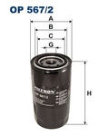 Filtron Op 567/2 Oil Filter For Nissan. Fixed Price $21.57.