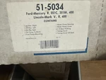 51-5034 Mccord Lower Gasket Set 9W Ford 351C 351M 400. Fixed Price $50.00.