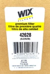 Wix 42628 Inner Air Filter New Old Stock *ships Free From Usa*. Fixed Price $45.49.