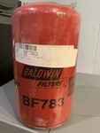 New Genuine Baldwin BF783 Fuel Filter. Fixed Price $23.00.