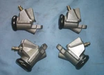 Wheel Set Chrysler Dodge Plymouth 1959 1960 1961 All 4 Front. Fixed Price $112.95.