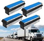 New 4PCS 03-42776-010 Engine Air Filter Fit For 2018-2022 Freightliner Cascadia. Fixed Price $139.99.