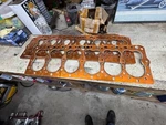 Mack Head 553GB3184 9W. Lot Of Gaskets. Fixed Price $200.00.