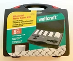Wolfcraft 8 Pc Bi-metal Kit 3/4 To 1-1/2" Holesaws Set 967261. Fixed Price $26.99.