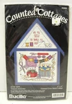 Counted Cottages As Ye So Shall Rip Cross Stitch Sewing Bucilla. Fixed Price $16.09.