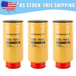 Pcs Fuel Filter With Water Separator Fits For Caterpillar Replace 326-1643. Fixed Price $69.59.