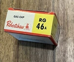 Vintage Robert Shaw Gas Fuel Cap Rg 46A 1962-1969 Stant 31646. Fixed Price $30.00.