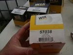 Genuine Wix 57038 Oil Filter. Fixed Price $9.99.